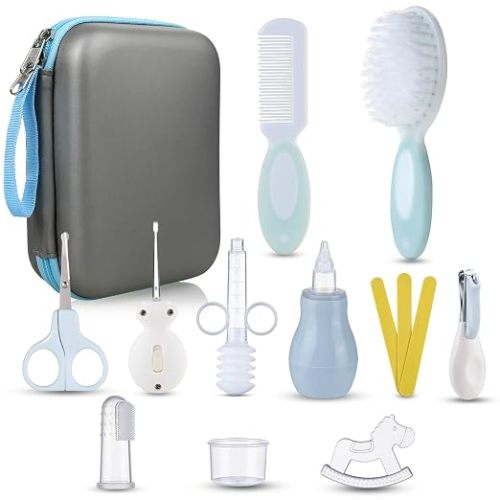 Lictin Baby Healthcare and Grooming Kit, 26 in 1 Electric Nail Trimmer Set
