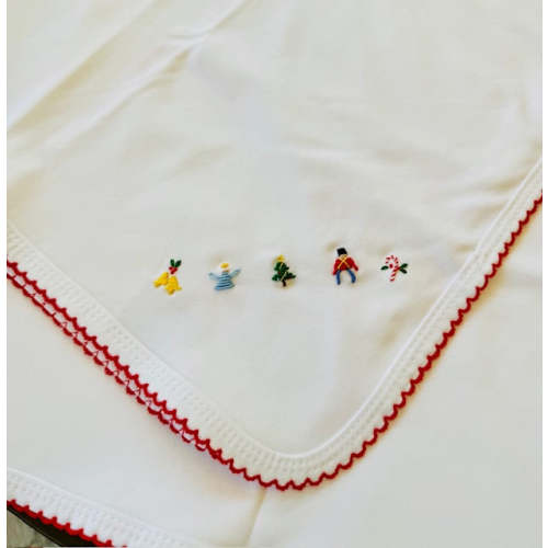 First Christmas Baby Blanket