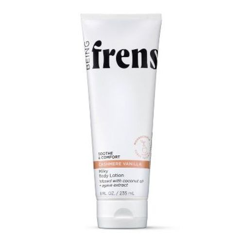 Being Frenshe Cashmere Vanilla Hydrating Milky Body Lotion with Coconut Oil - 8 fl oz: For Normal Skin, Paraben-Free, Whole Body Application