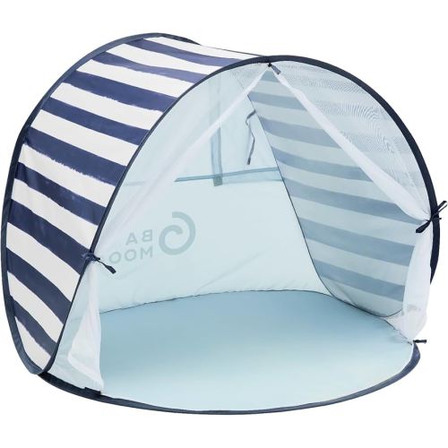 Babymoov Baby Anti UV Tent, Sun Protection UPF 50+, Pop Up Play Tent and Sun Shade, Marine (Summer 2025 Edition)