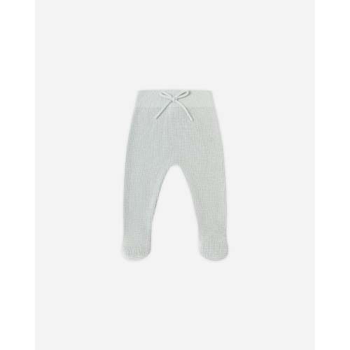 Footed Knit Pant || Ice Blue – Quincy Mae