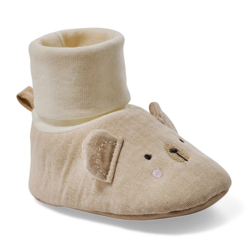 Lullaby Lane Bear Cuff, Tan, Size 2