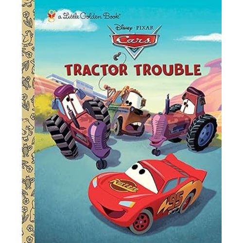 Tractor Trouble (Disney/Pixar Cars) (Little Golden Book)