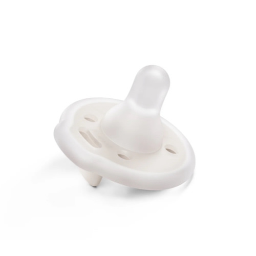 babypace breast-like pacifier 0-12 mo single - pearl | mōmi