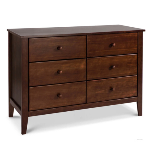 Morgan 6-Drawer Dresser in color walnut