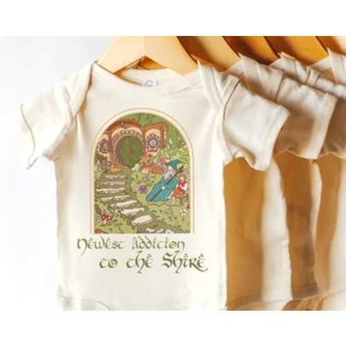 Second Breakfast Hobbiton LOTR Bib Nerdy Baby Bib Baby Shower Gift Infant Clothing Halflings Fantasy Clothing - Etsy