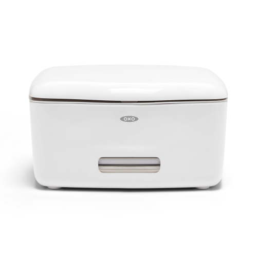 OXO SoftWorks Perfect Pull Flushable Wipes Dispenser, White