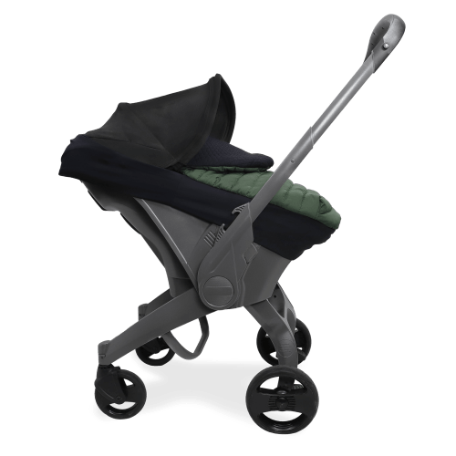 Winter Car Seat Cover - Dark Green