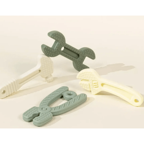 4 Piece Set Silicone Play Tools
