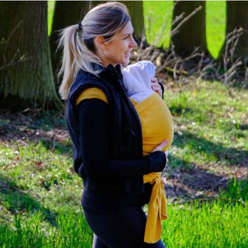 Manduca Sling Organic Cotton Baby Wrap Gold