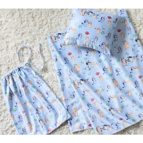 Bluey Nap Set - Blanket & Pillow