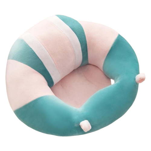 YOUMAI Infant Pillow Small Support Seat Chair Feeding Sofa Plush Toy Blue +