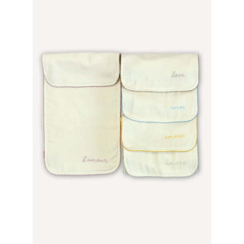 Love Languages Burp Cloth Set | Over The Moon