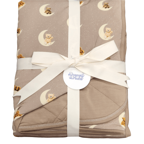 Goodnight Bear 2.5 Tog Quilted Blanket