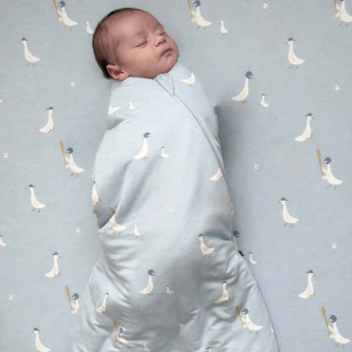 Baseball Goose 1.0 TOG Bamboo Viscose Swaddle Sleep Sack | günamüna