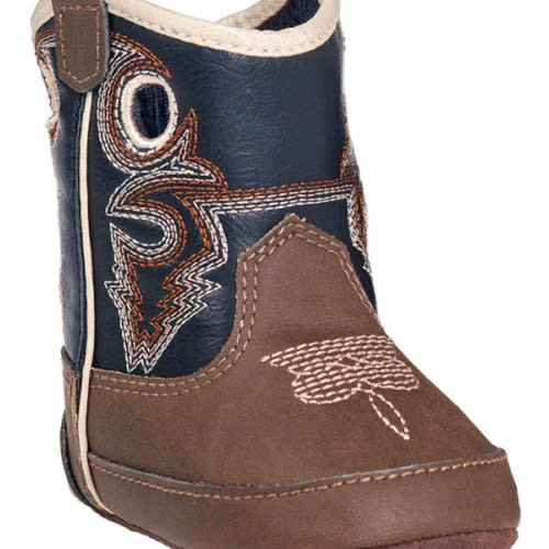 Double Barrel Infant Boys' Trace Baby Bucker Boots - Round Toe