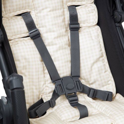 Outlook Cotton Pram Liner Wheat Gingham