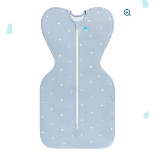 Swaddle Up™ 1.0 TOG Viscose from Bamboo Mist Blue Boats