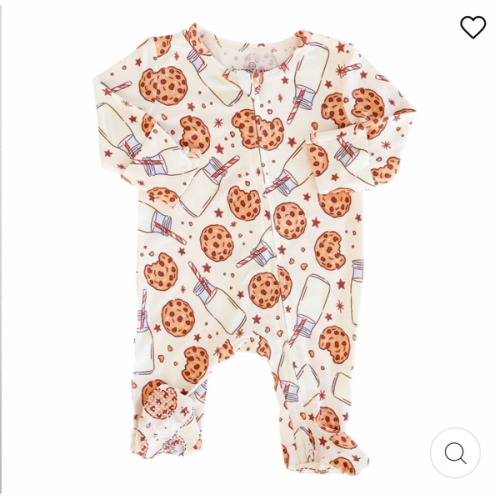Cookie Cuddles One-Piece Footie | Caden Lane