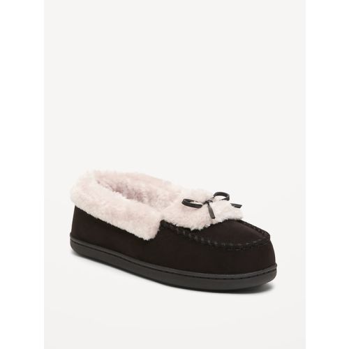 Cozy-Lined Moccasin Slippers for Women