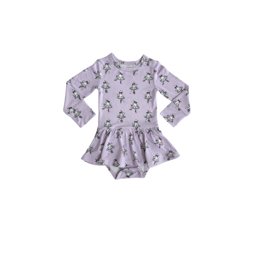 Ballerina Ghost Twirl Bodysuit