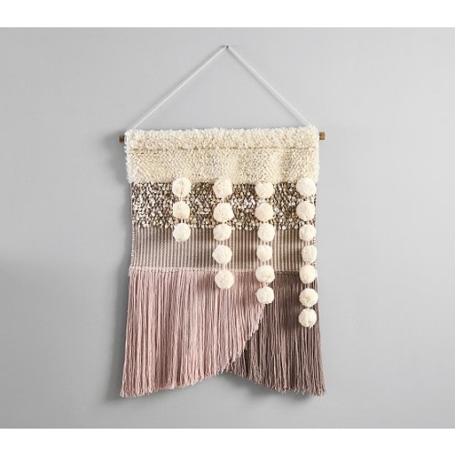 west elm x pbk Blush Woven Wall Tapestry