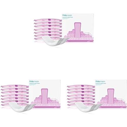 Frida Mom 2-in-1 Postpartum Pads, Absorbent Perineal Ice Maxi Pads, Instant Cold Therapy Packs and Maternity Pad in One (Pack of 3)