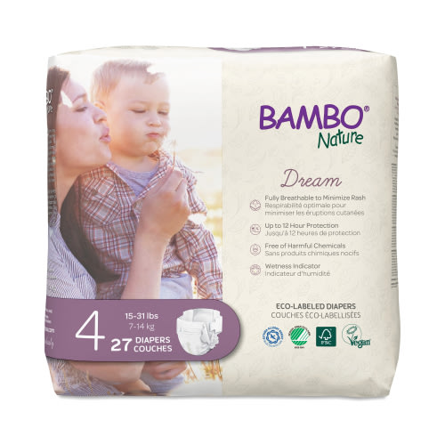 Dream Diapers, Size 4