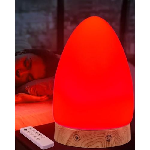 Red Light Night Light Lamp Red Nightlight Desk Lamp