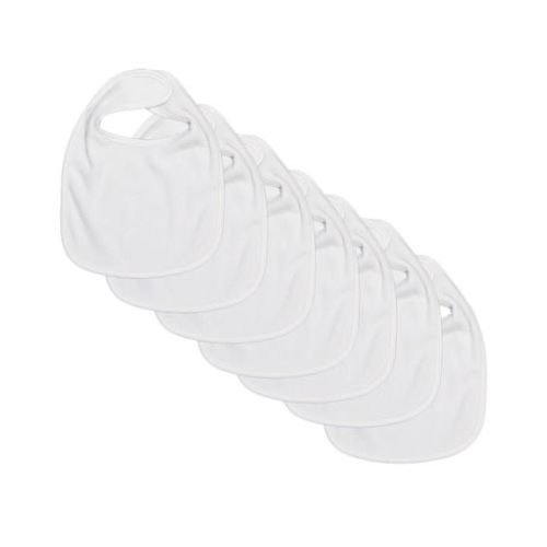 White Baby 7 Pack Bibs | Best&Less™ Online
