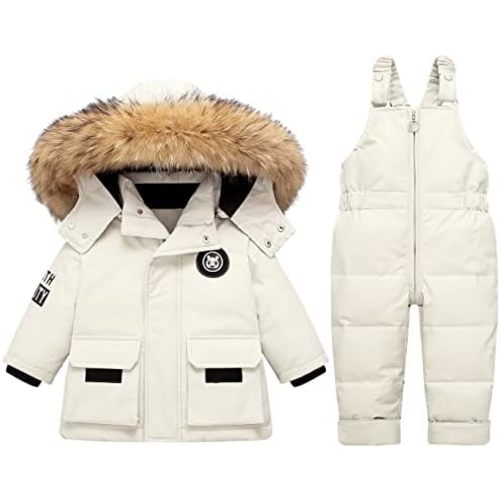 Boy Snow Pant Jacket Toddler Girl Snowsuit Winter Clothes Snow Bib Kid Coat