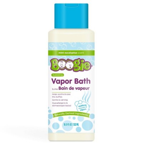 Boogie Vapor Bath Mint Eucalyptus Baby Bath Wash - 18 fl oz