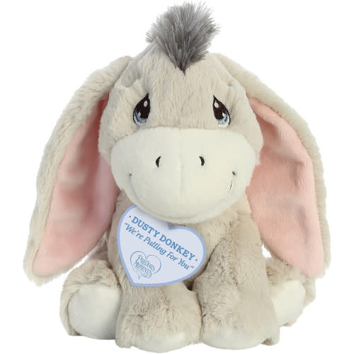 “We’re Pulling For You”, Dusty Donkey Stuffed Animal, 8.5 inches, #A15797