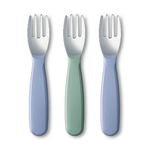 NUK First Choice 3-Pack Kiddy Cutlery Forks