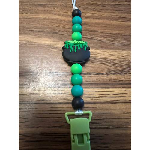 Cauldron Pacifier Clip