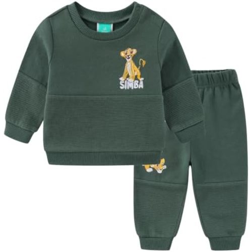 Disney Lion King Simba Baby Boys Pullover Sweatshirt and Fleece Pants Set for Newborn Infants