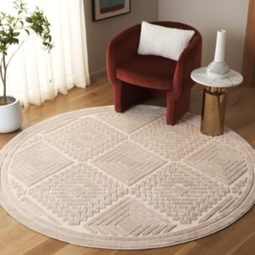 Safavieh Selena Liselotte 6' 7" x 6' 7" Round Area Rug
