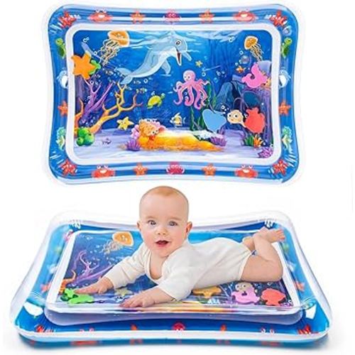 GUBOOM Inflatable Baby Water Mat, Inflatable Water Mat, Tummy Mat for Babies, Inflatable Baby Water Mat for Your Baby's Growth Stimulation (Medusa) : Amazon.es: Baby Products