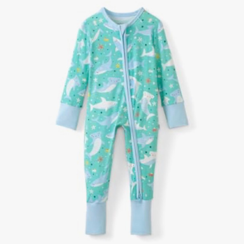 Little Sleepies Pajamas for Baby Boys & Girls, Viscose from Bamboo Baby Pajamas, Sleepers, 2-Way Zipper PJs