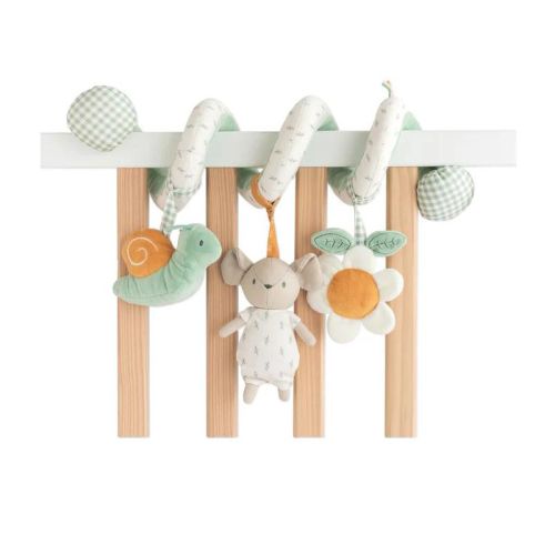 SARO "Spring Cottage" Multi-Activity Spiral: Baby Sensory Toy for Motor Skills, Emotional & Physical Development - 3M+