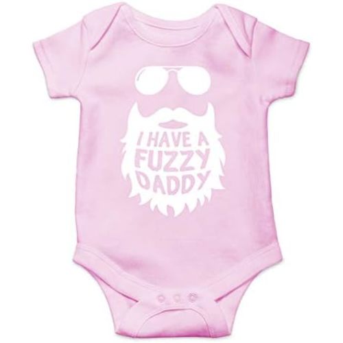 I Have a Fuzzy Daddy - Funny Baby Essentials Bodysuit - Newborn Girl Clothes Baby Boy Outfits