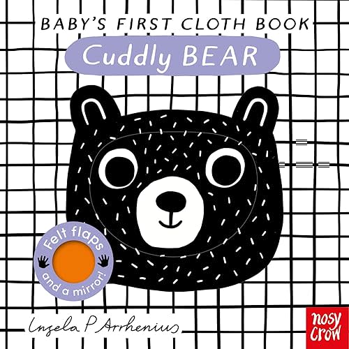 Nosy Crow Babys First Cloth Book Cuddly Bear. Rag Book