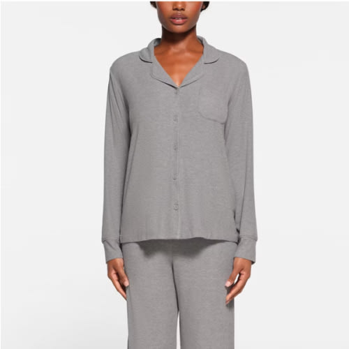 SOFT LOUNGE SLEEP SET | HEATHER GREY