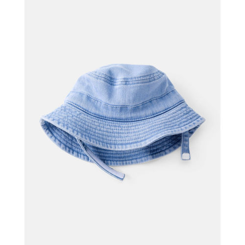 Baby Girl Chambray Bucket Hat - Blue - OshKosh B'gosh | 0-3M
