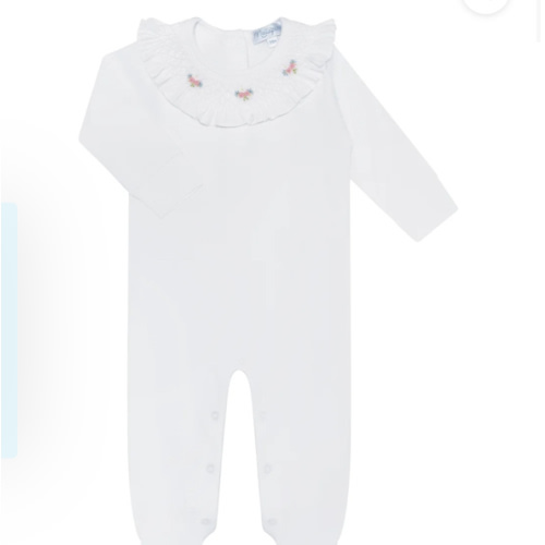 Princess Smocked Footie