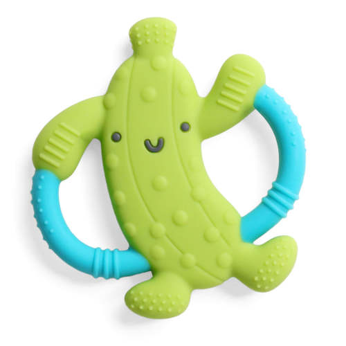 Chew Crew™ Silicone Handle Teether - Parker the Pickle