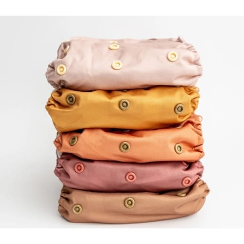 Boho Sunset Vibes (5) Value Bundle – Kinder Cloth Diaper Co.