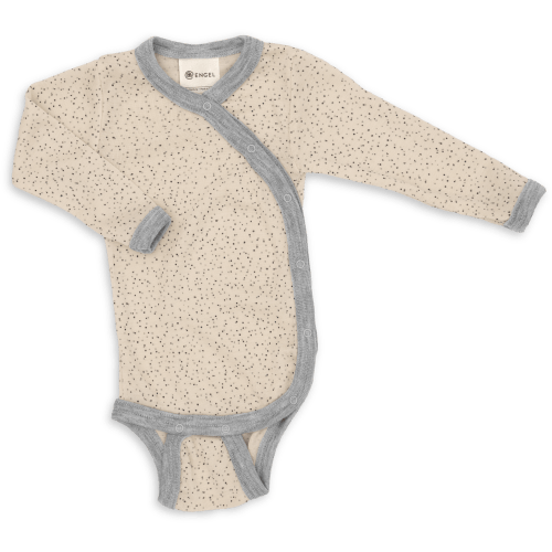 Size: 62/68. Body baby, long sleeved, GOTS