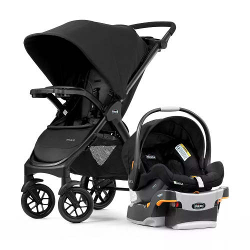 Chicco Bravo 3-in-1 Quick-Fold Trio Travel System - Ombra