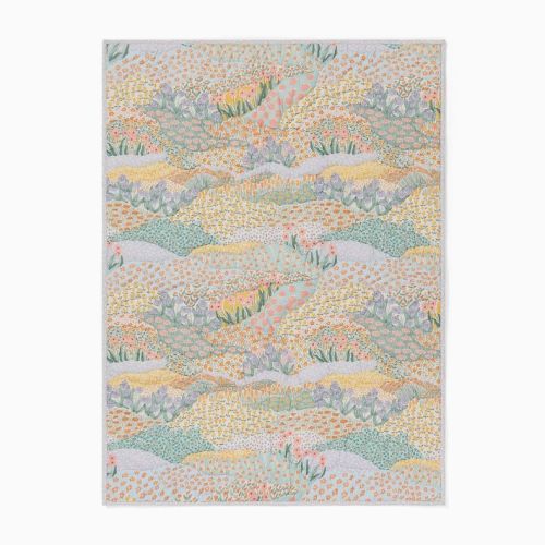 Flower Field Baby Quilt